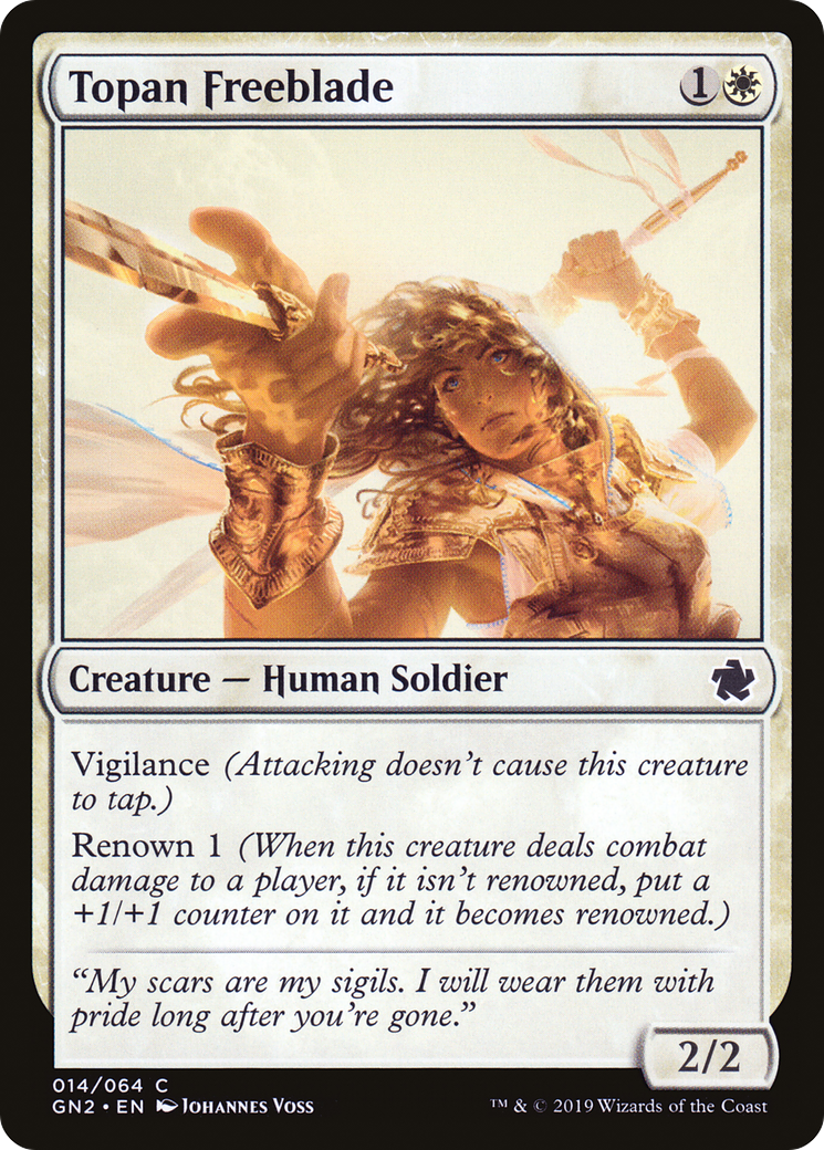Image of Topan Freeblade (GN2-014) - Game Night 2019