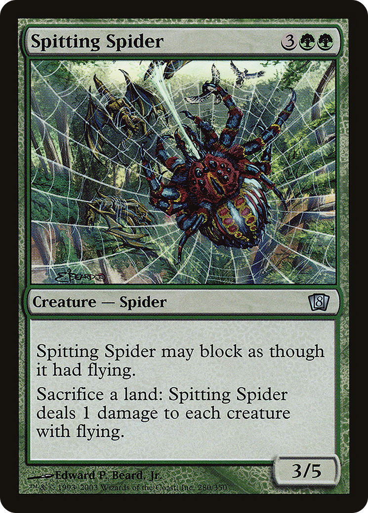Image of Spitting Spider (8ED-280) - 8th Edition