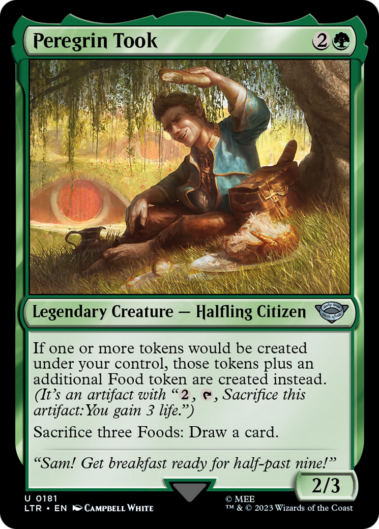 Image of Peregrin Took (LTR-181) - The Lord of the Rings: Tales of Middle-earth Foil