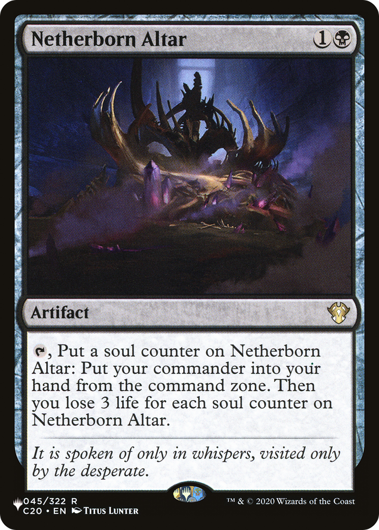 Image of Netherborn Altar (LIST-C20-45) - The List