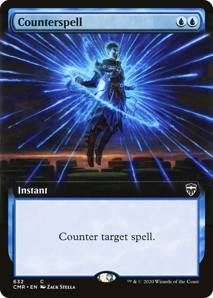 Image of Counterspell (Extended Art) (CMR-632) - Commander Legends: (Extended Art)