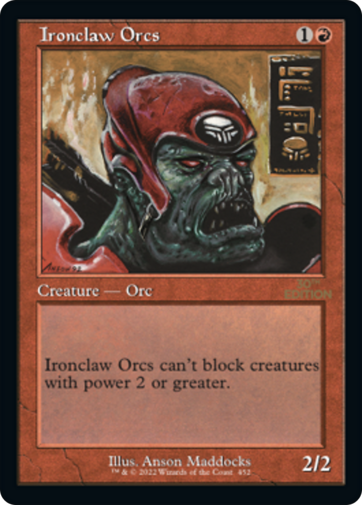Image of Ironclaw Orcs (Retro Frame) (30A-452) - 30th Anniversary Edition
