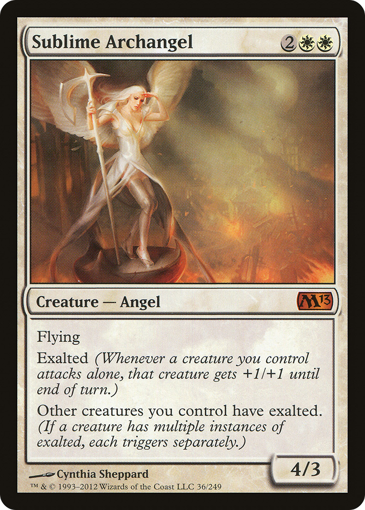 Image of Sublime Archangel (M13-036) - Magic 2013