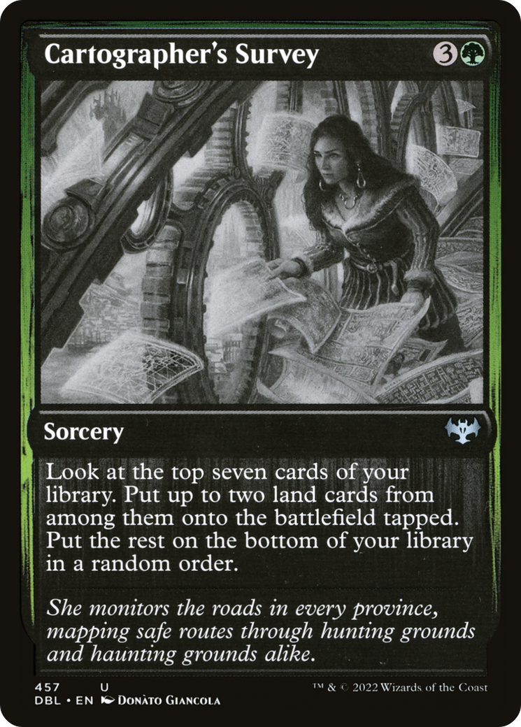 Image of Cartographer's Survey (DBL-457) - Innistrad: Double Feature
