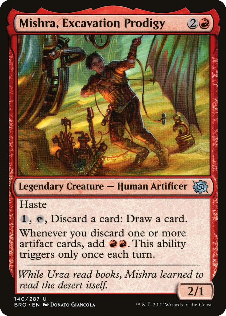 Image of Mishra, Excavation Prodigy (BRO-140) - The Brothers' War