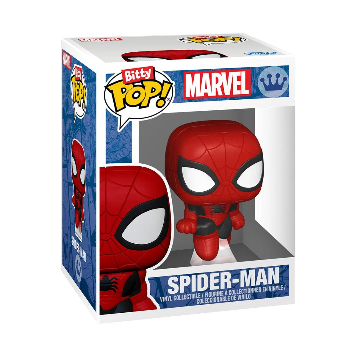 Image of Spider-Man Funko Bitty Pop! Mini-Figure 4-Pack Peter Parker CHASE