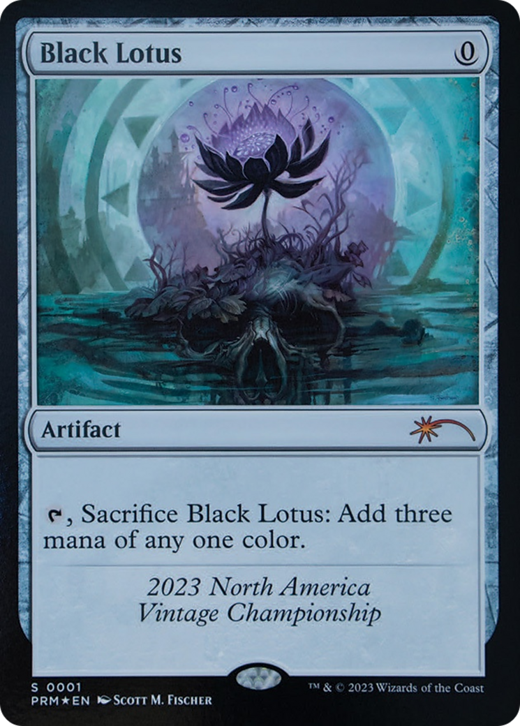 Image of Black Lotus (OVNT-2023NA) - Vintage Championship