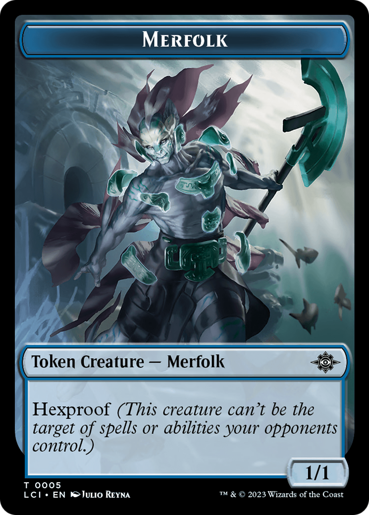 Image of Merfolk (TLCI-005) - The Lost Caverns of Ixalan Tokens Foil