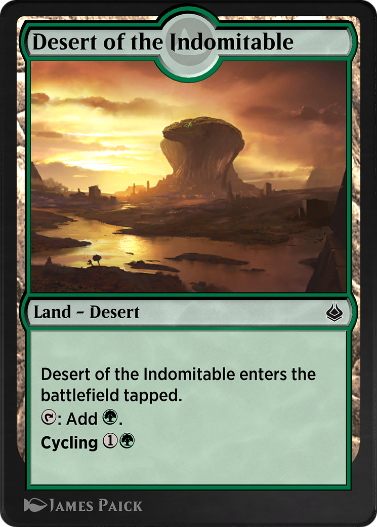 Image of Desert of the Indomitable (AKR-289) - Amonkhet Remastered