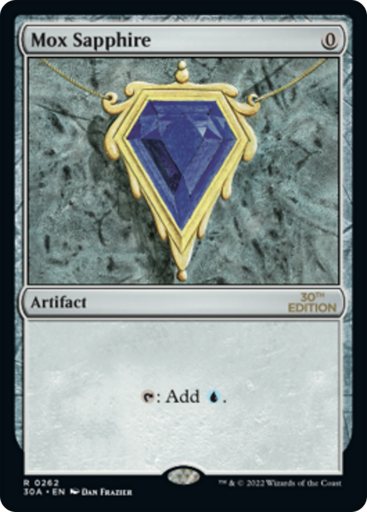 Image of Mox Sapphire (30A-262) - 30th Anniversary Edition