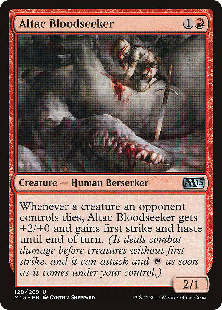 Image of Altac Bloodseeker (M15-128) - Magic 2015 Foil