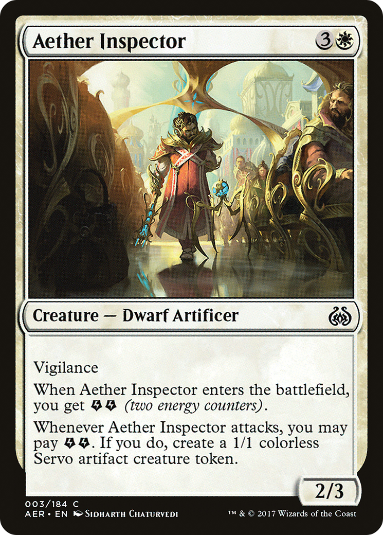 Image of Aether Inspector (AER-003) - Aether Revolt