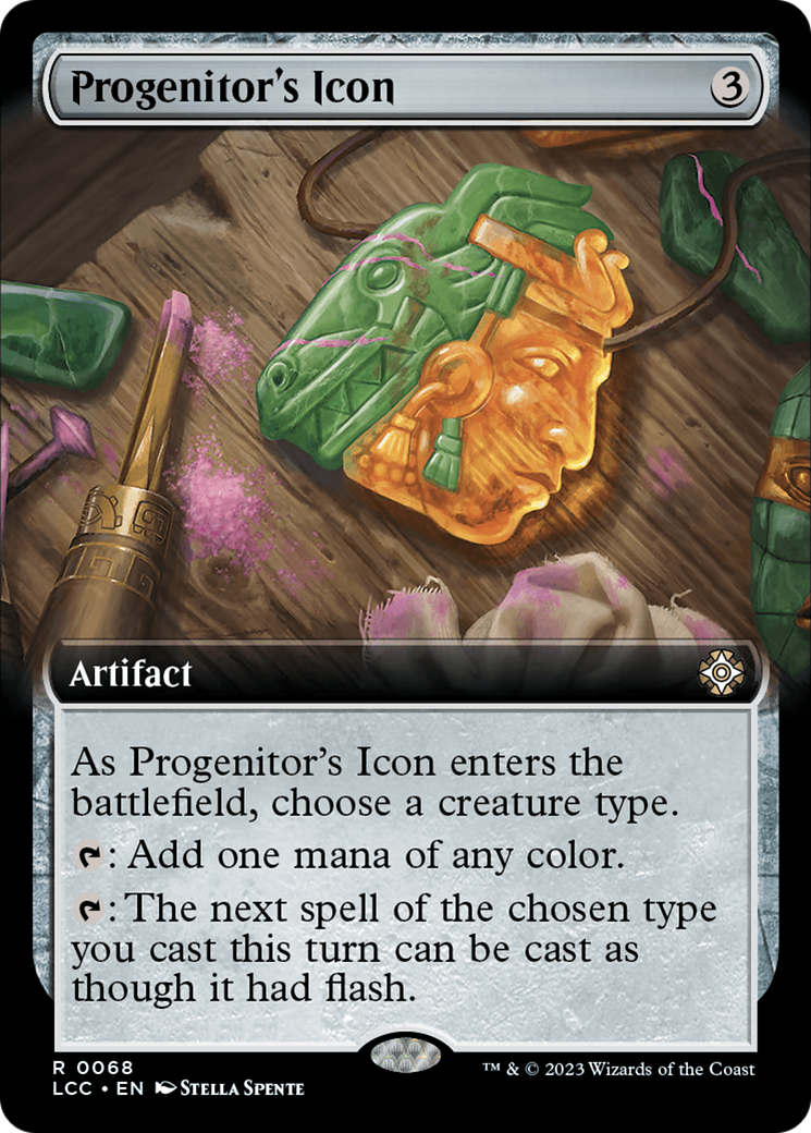 Image of Progenitor's Icon (Extended Art) (LCC-068) - The Lost Caverns of Ixalan Commander: (Extended Art)