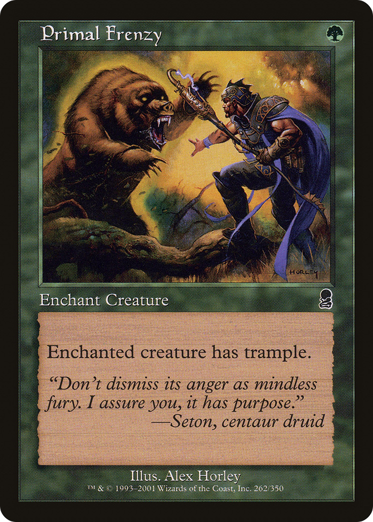 Image of Primal Frenzy (ODY-262) - Odyssey Foil