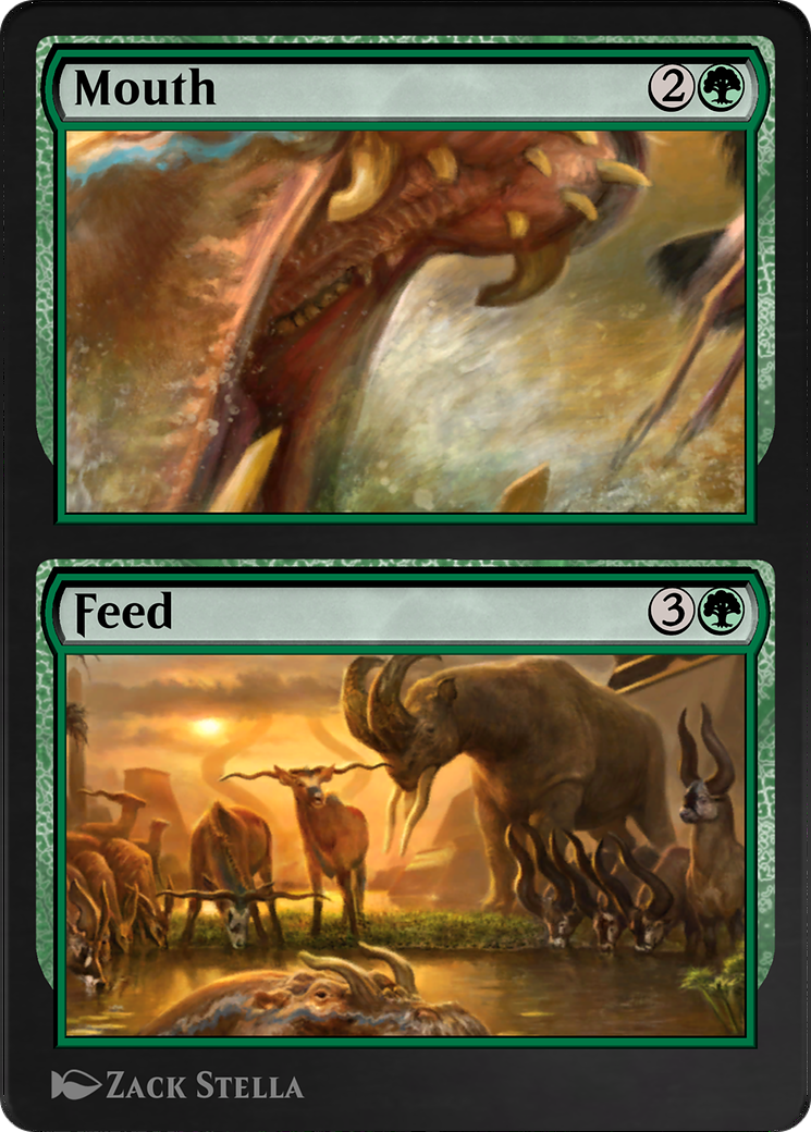 Image of Mouth // Feed (AKR-202) - Amonkhet Remastered