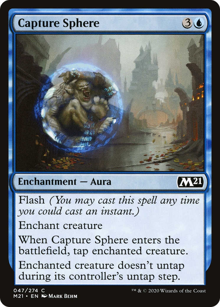 Image of Capture Sphere (M21-047) - Core Set 2021 Foil