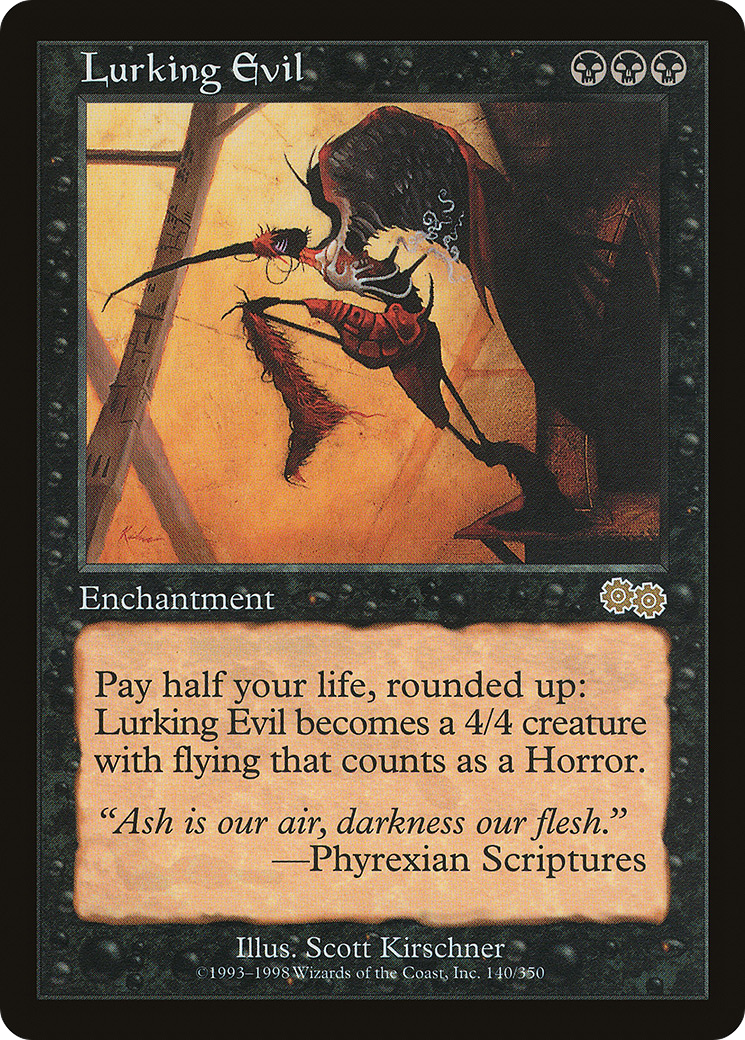 Image of Lurking Evil (USG-140) - Urza's Saga