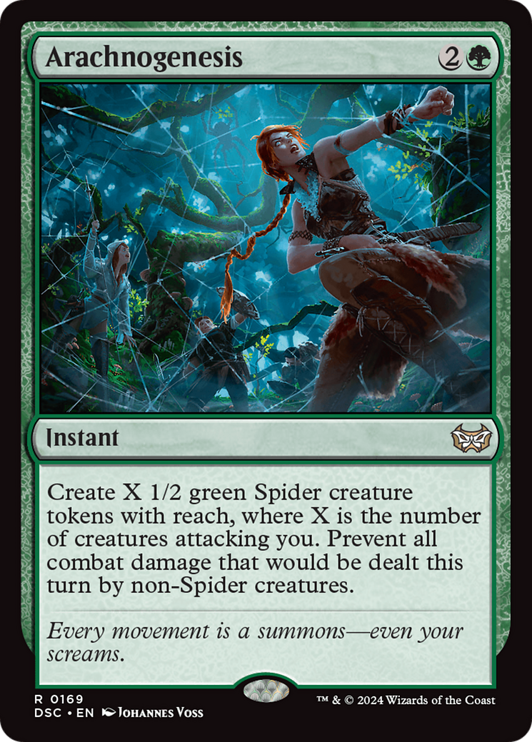 Image of Arachnogenesis (DSC-169) - Duskmourn: House of Horror Commander