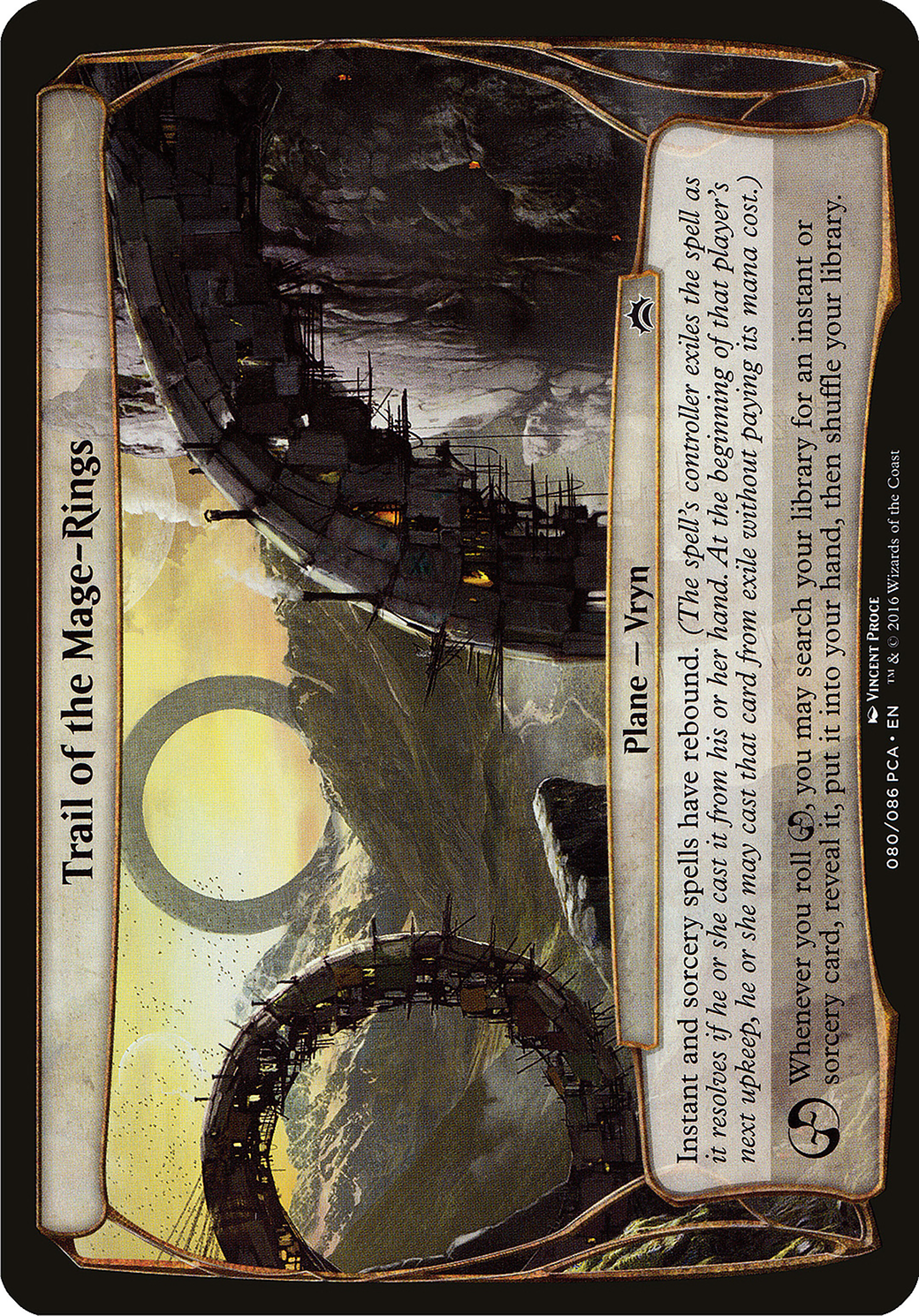 Image of Trail of the Mage-Rings (Planechase Anthology) (OVER-) - Planechase Anthology Planes
