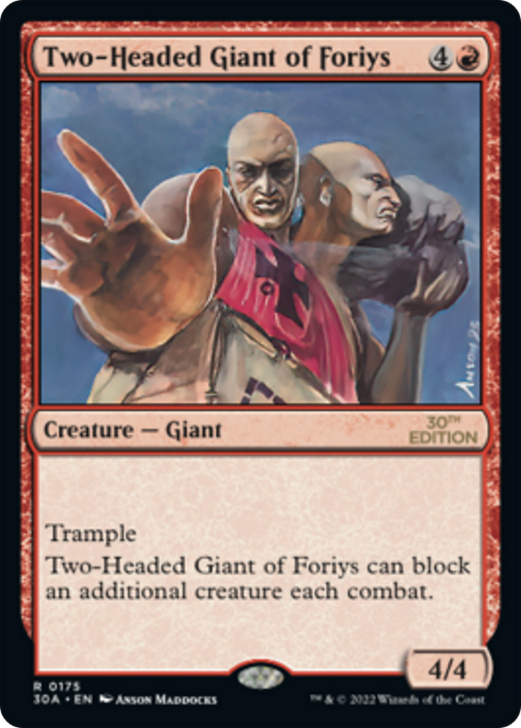 Image of Two-Headed Giant of Foriys (30A-175) - 30th Anniversary Edition