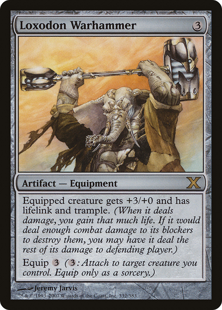 Image of Loxodon Warhammer (10E-332) - Tenth Edition