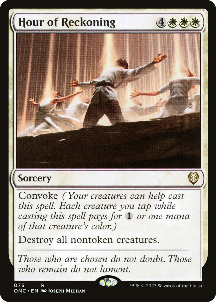 Image of Hour of Reckoning (ONC-075) - Phyrexia: All Will Be One Commander