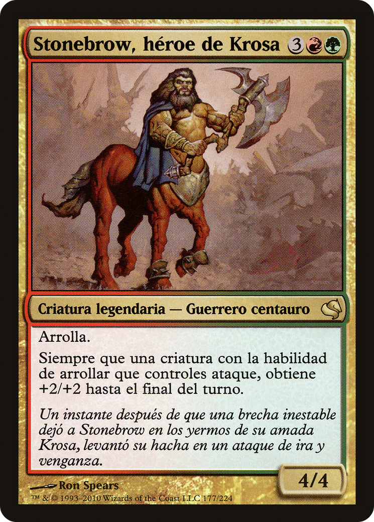 Image of Stonebrow, Krosan Hero (Spanish) - 