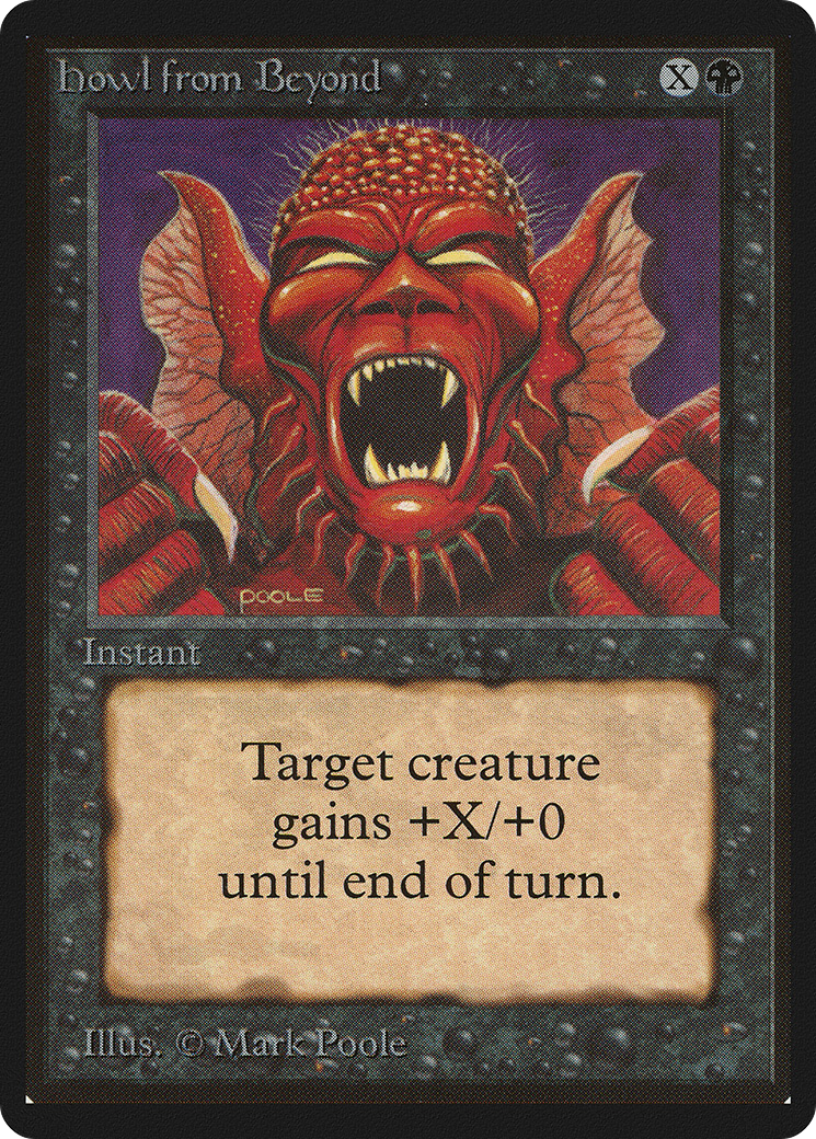 Image of Howl from Beyond (LEB-) - Limited Edition Beta