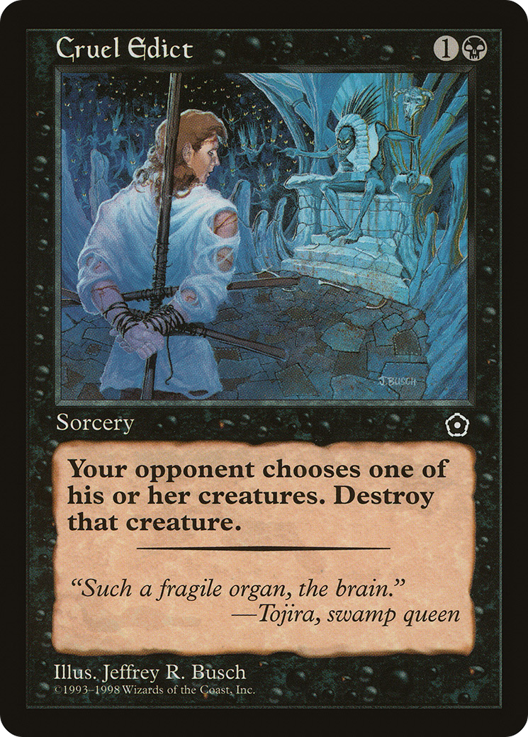 Image of Cruel Edict (P02-067) - Portal Second Age