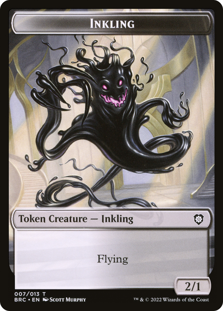 Image of Inkling (TBRC-007) - The Brothers' War Commander Tokens