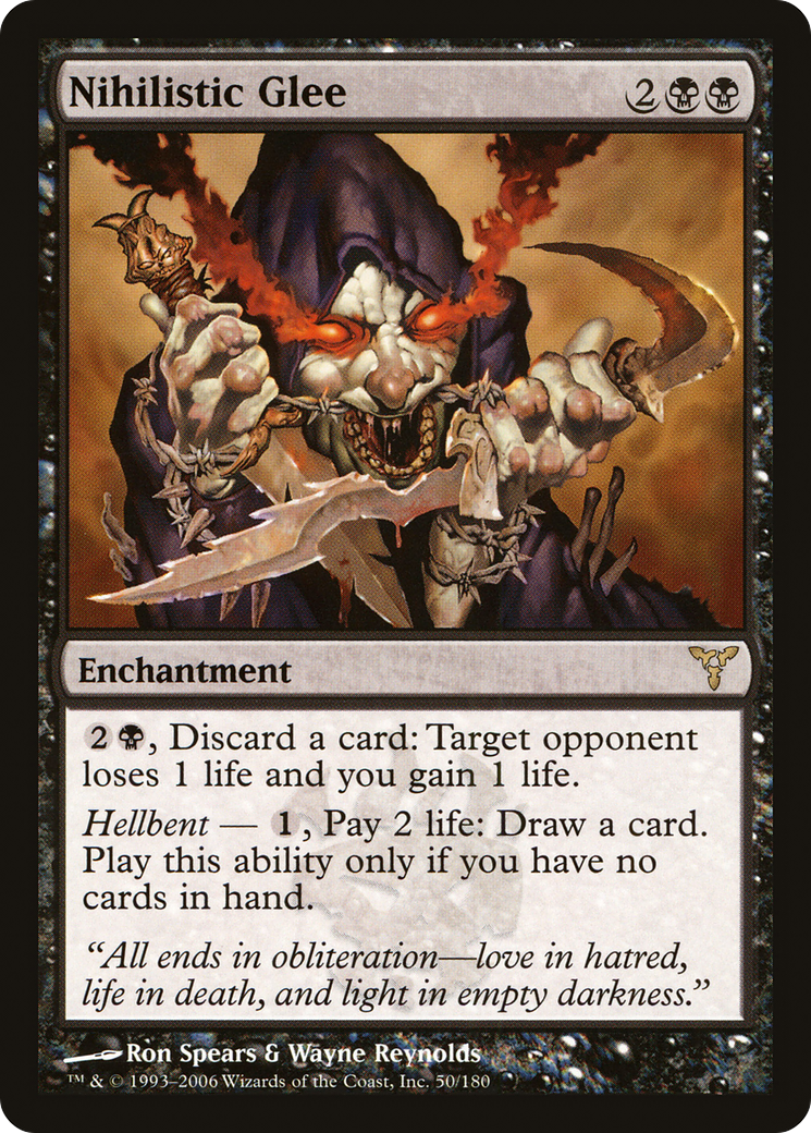 Image of Nihilistic Glee (DIS-050) - Dissension Foil