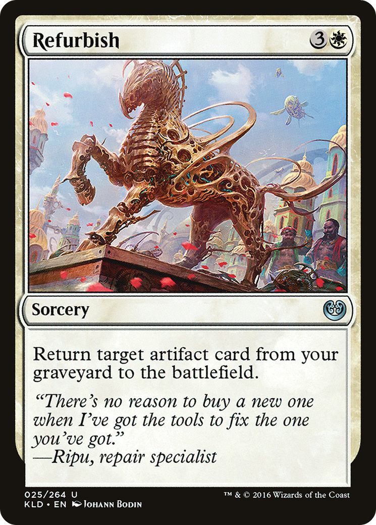 Image of Refurbish (KLD-025) - Kaladesh Foil