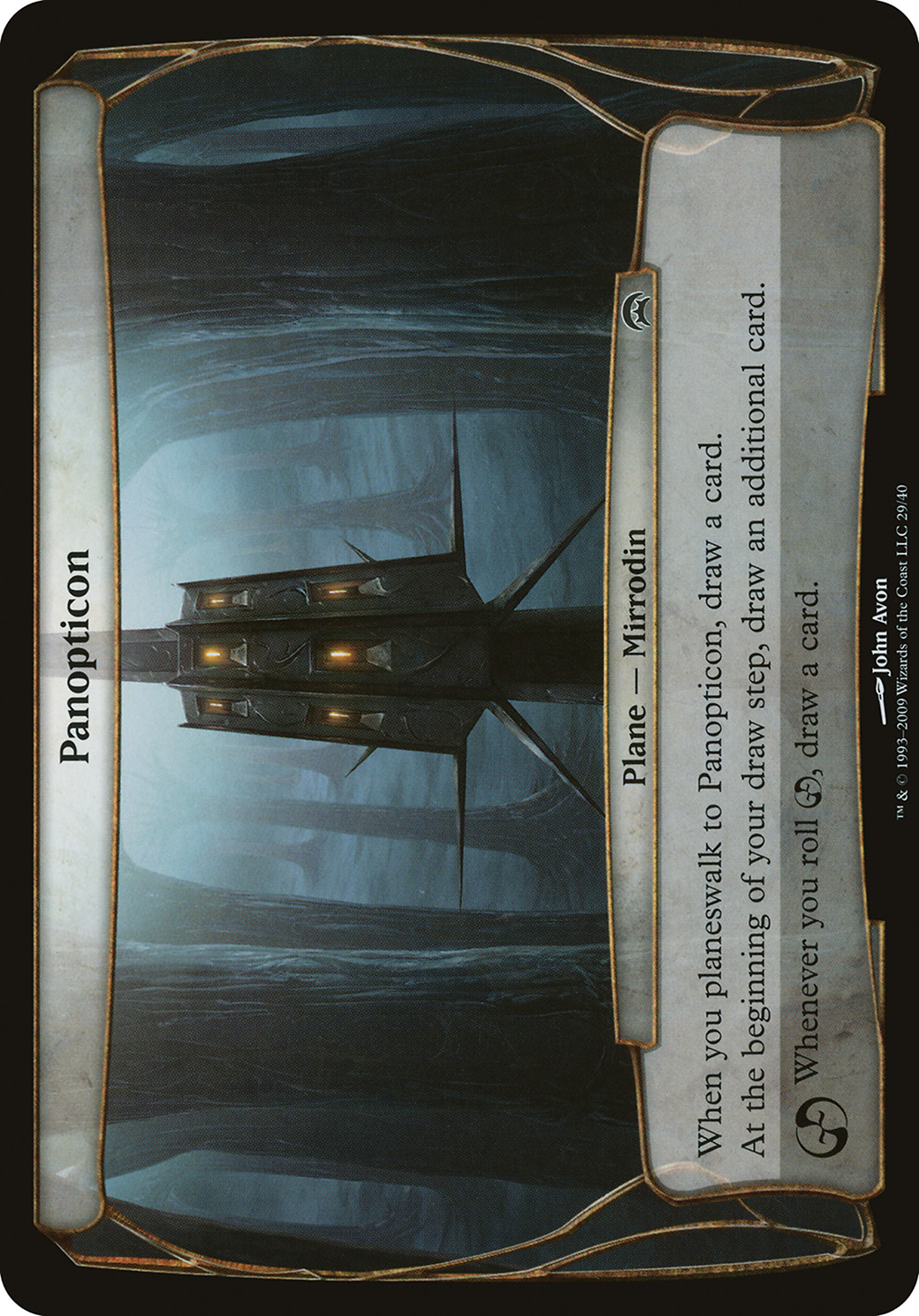 Image of Panopticon (Planechase) (OVER-) - Planechase Planes