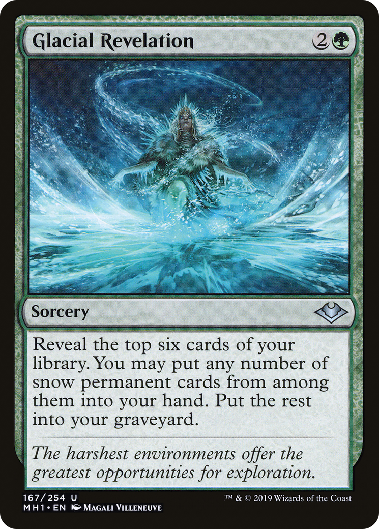 Image of Glacial Revelation (MH1-167) - Modern Horizons Foil