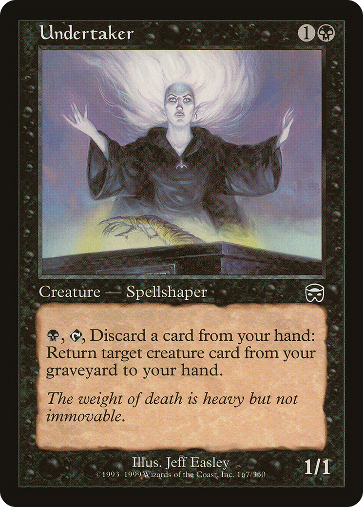 Image of Undertaker (MMQ-167) - Mercadian Masques