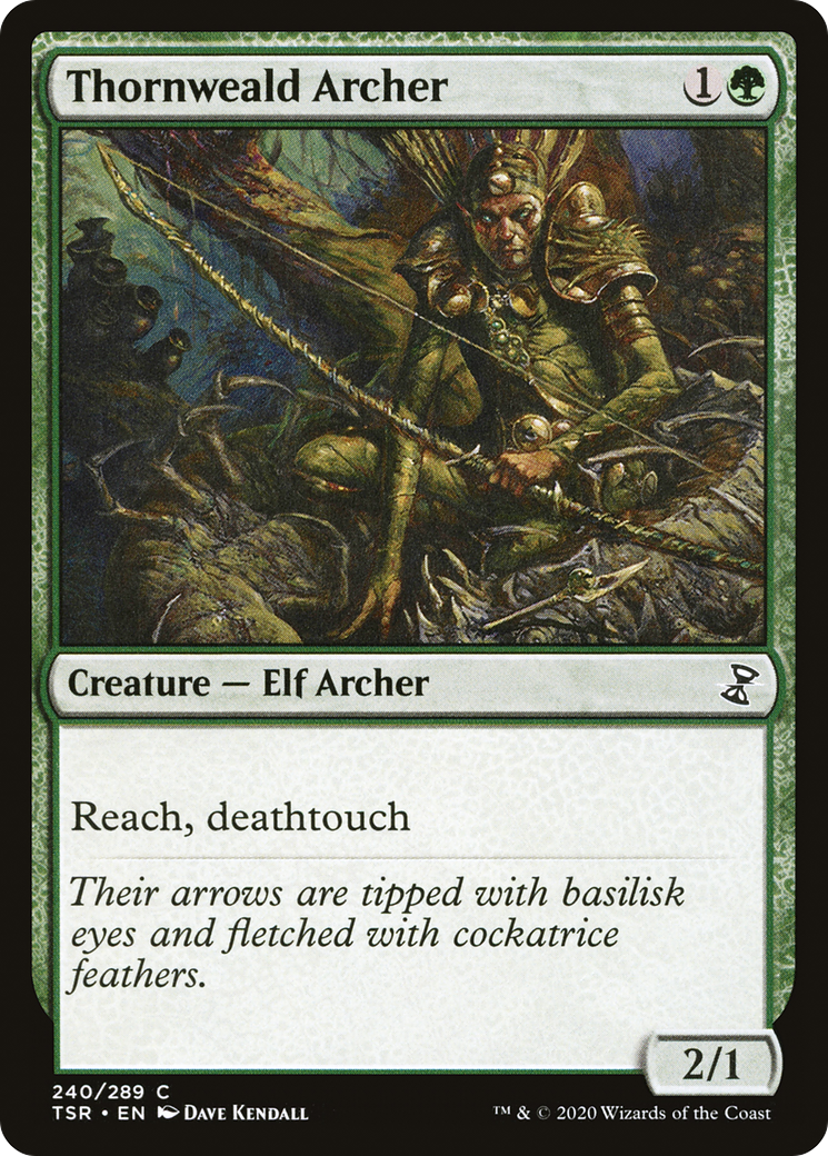 Image of Thornweald Archer (TSR-240) - Time Spiral Remastered