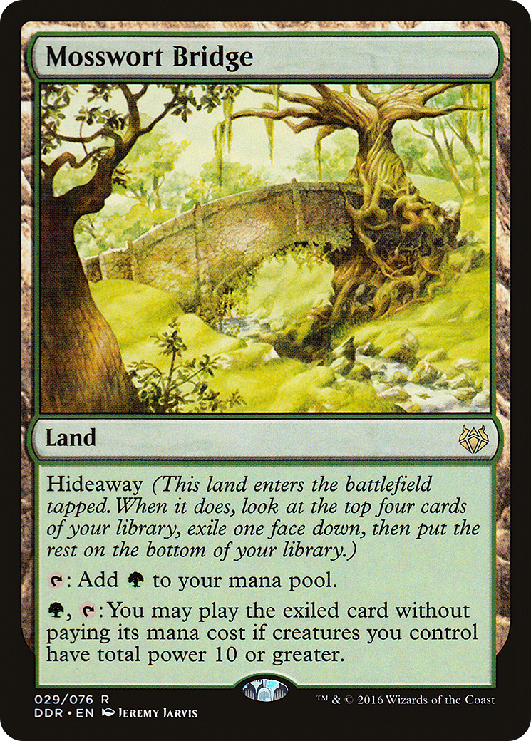 Image of Mosswort Bridge (DDR-029) - Duel Decks: Nissa vs. Ob Nixilis