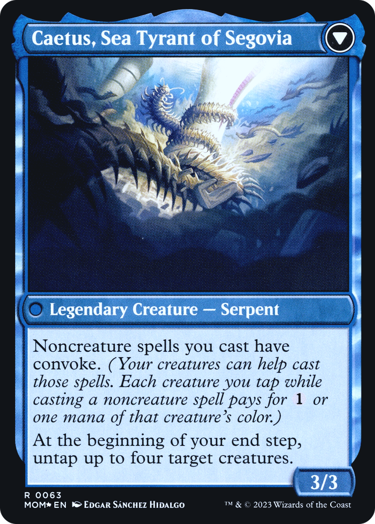 Image of Invasion of Segovia (PRE-063) - March of the Machine Promos Foil