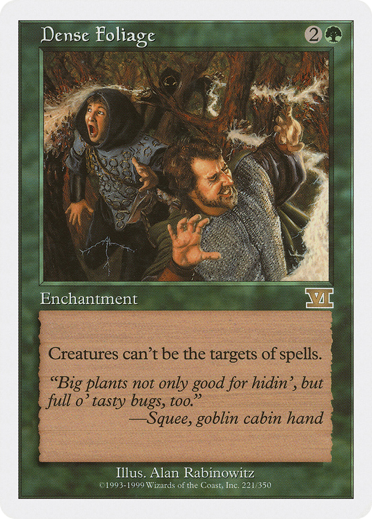 Image of Dense Foliage (6ED-221) - Classic Sixth Edition