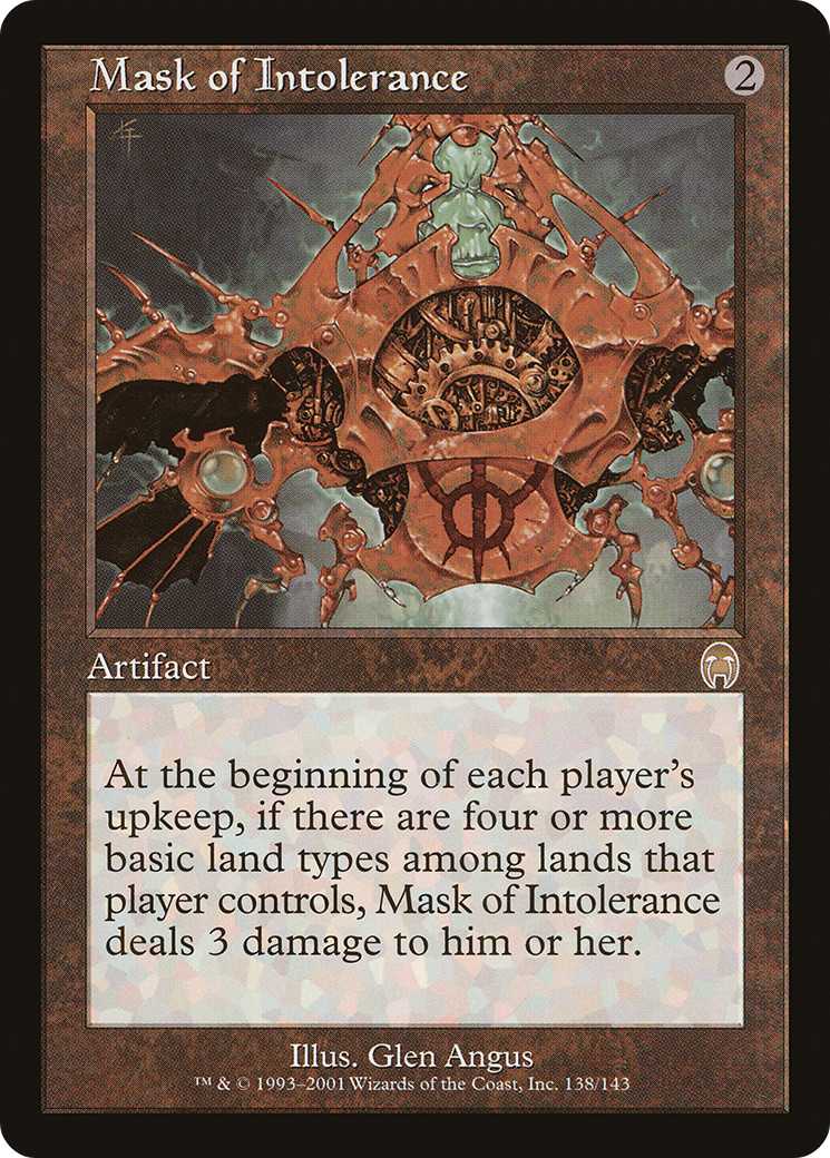 Image of Mask of Intolerance (APC-138) - Apocalypse