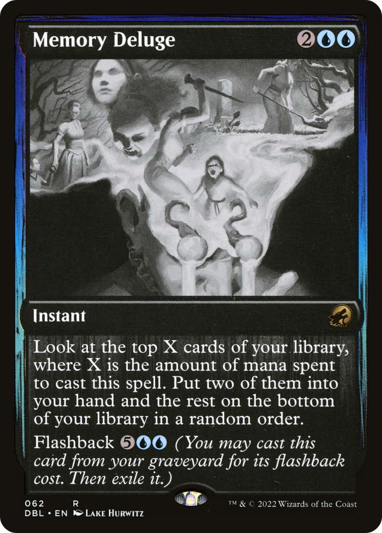 Image of Memory Deluge (DBL-062) - Innistrad: Double Feature