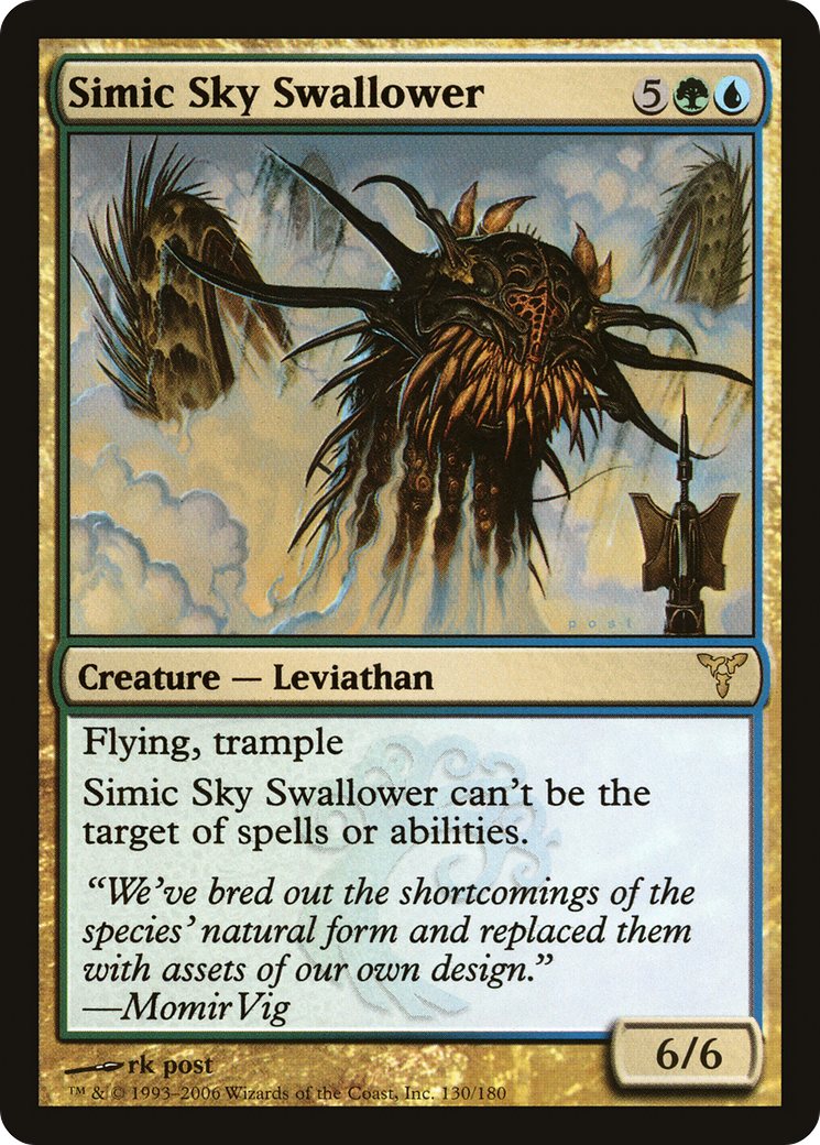 Image of Simic Sky Swallower (DIS-) - Dissension Foil