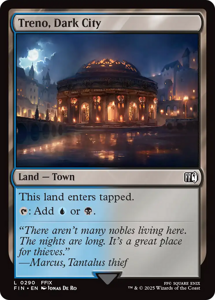 Image of Treno, Dark City (FIN-290) - FINAL FANTASY Foil