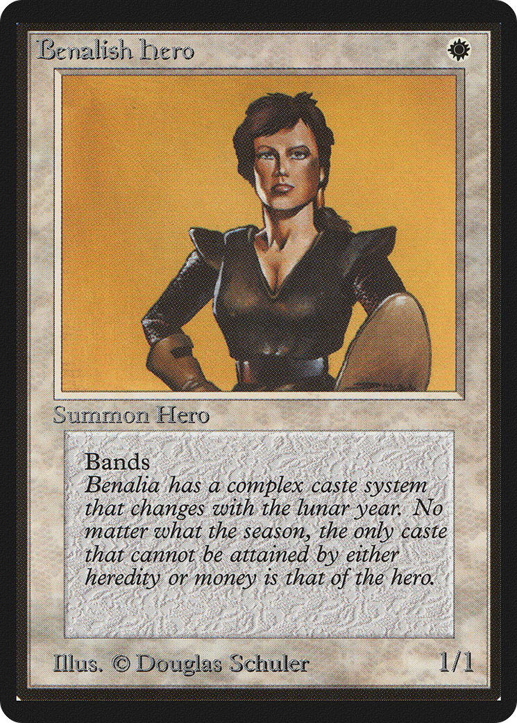 Image of Benalish Hero (LEB-) - Limited Edition Beta