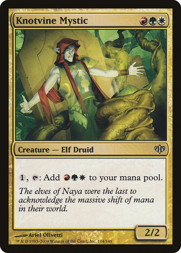 Image of Knotvine Mystic (CON-114) - Conflux Foil