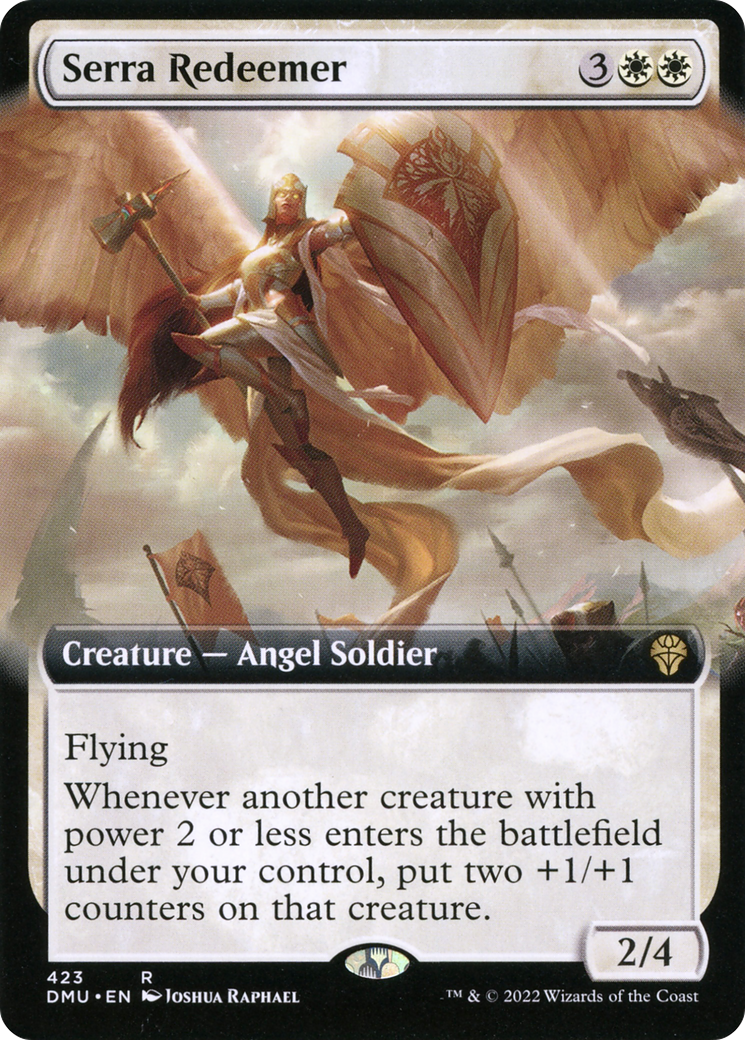 Image of Serra Redeemer (Extended Art) (DMU-423) - Dominaria United: (Extended Art) Foil