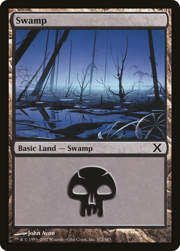 Image of Swamp (372) (10E-372) - Tenth Edition