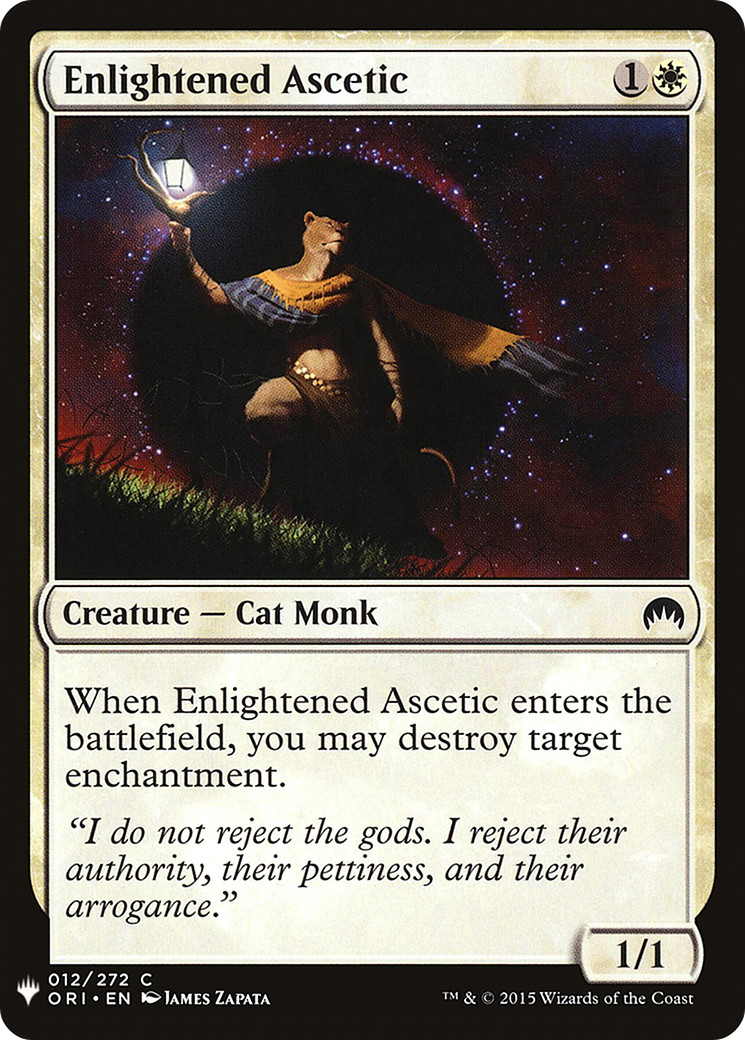 Image of Enlightened Ascetic (LIST-ORI-12) - The List