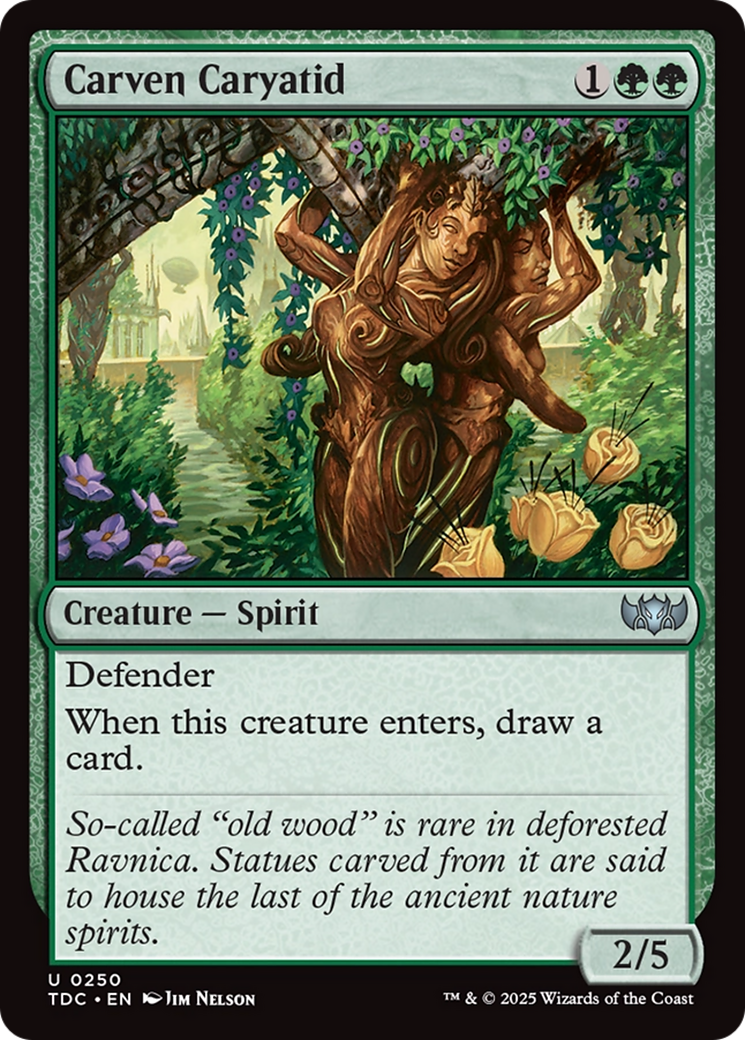 Image of Carven Caryatid (TDC-250) - Commander: Tarkir: Dragonstorm