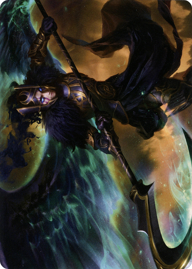 Image of Vengeful Reaper // Vengeful Reaper (ASKHM-029) - Art Series: Kaldheim (Borderless) Foil